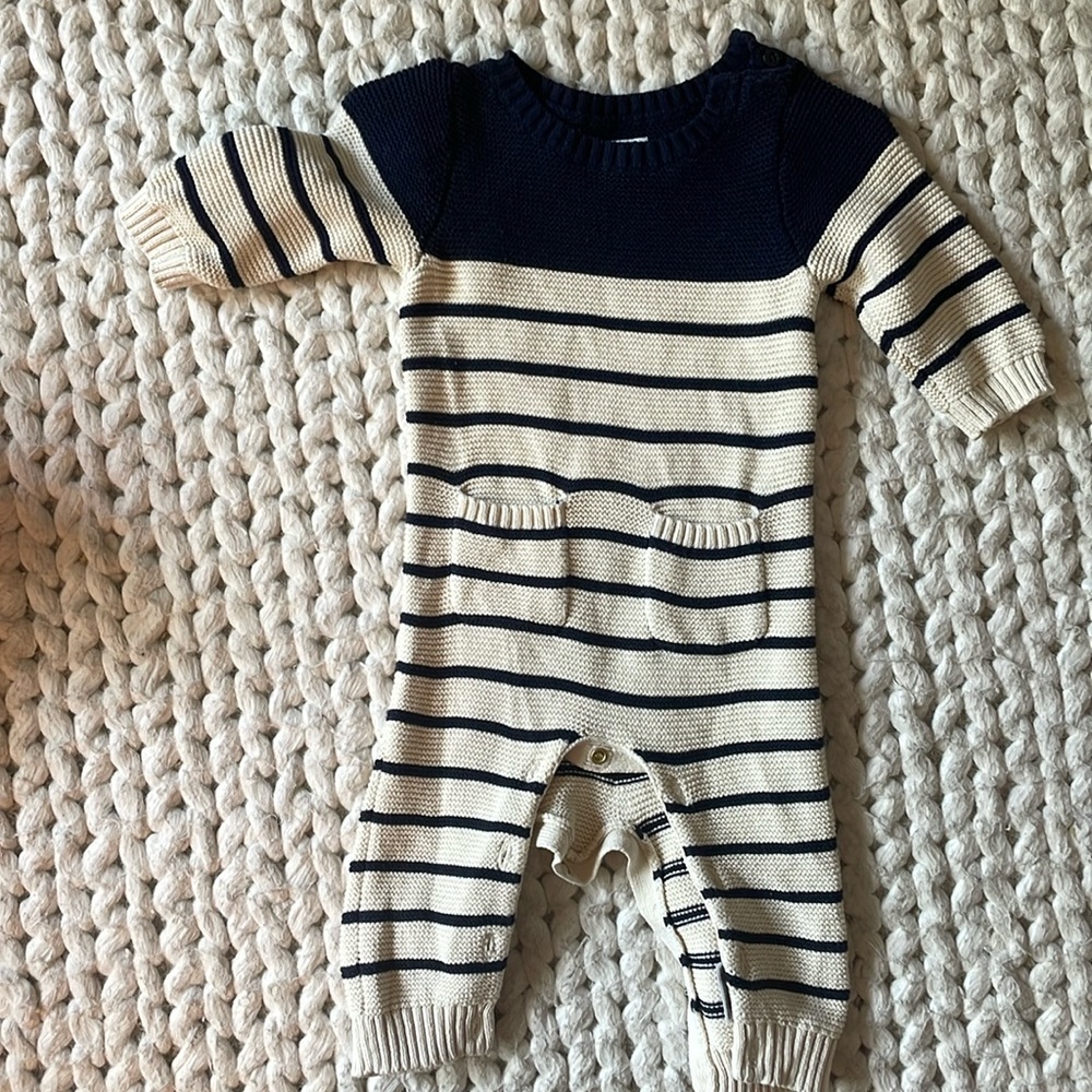 Chunky Knit Gap Sweater onesie